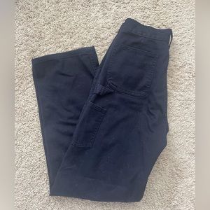 Navy blue cargo pants